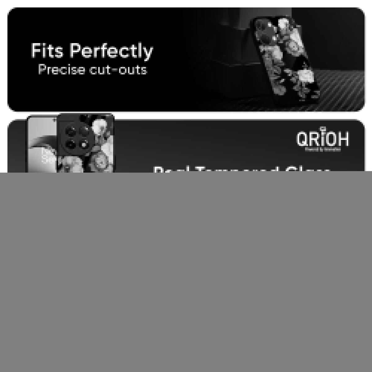 Floral Bunch Glass Case For OnePlus 13R 5G