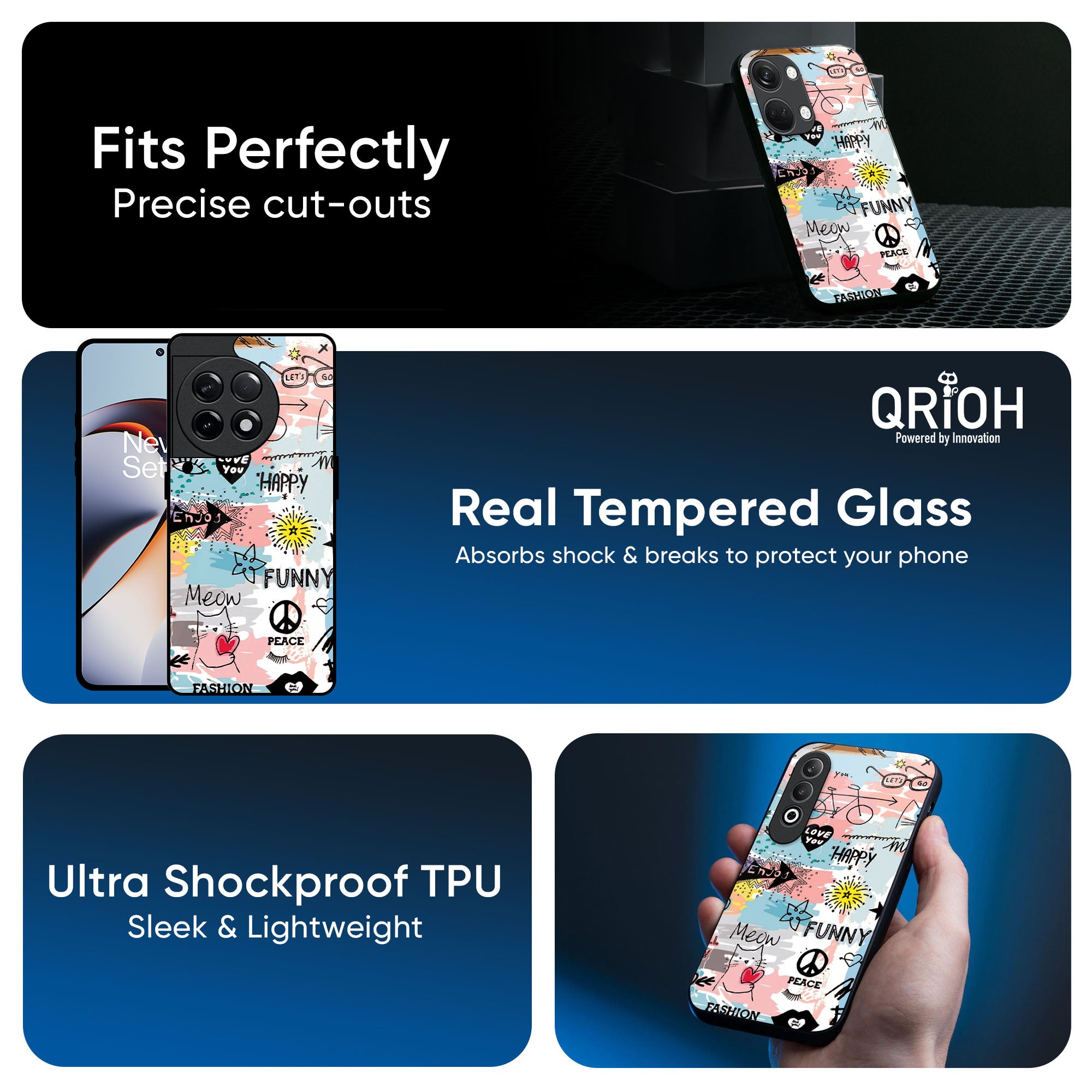 Just For You Glass Case For OnePlus 13R 5G