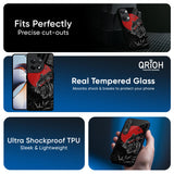 Red Moon Tiger Glass Case for OnePlus Nord CE5 5G