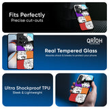 Anime Sketch Glass Case for OnePlus Nord 6