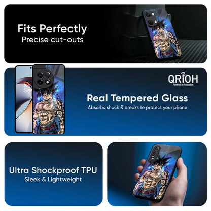 Branded Anime Glass Case for OnePlus 13s 5G