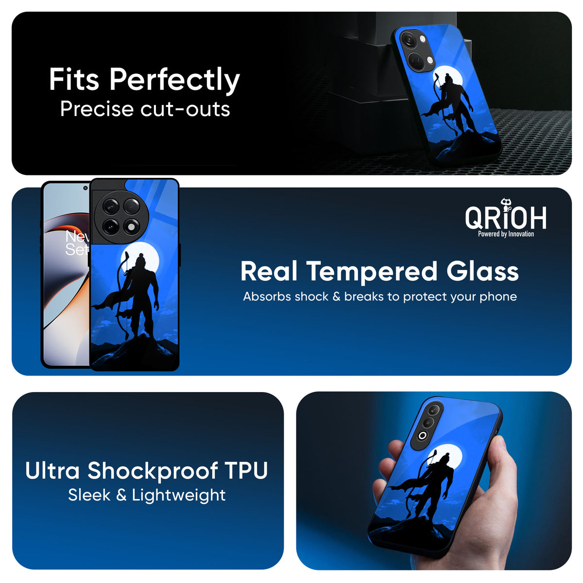 God Glass Case for OnePlus 13R 5G