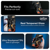 Lava Explode Glass Case for OnePlus Nord 6