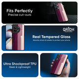 Brush Stroke Art Glass Case for OnePlus 15 5G