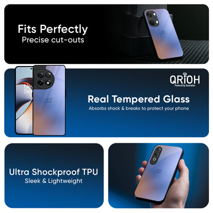 Blue Aura Glass Case for OnePlus 13R 5G