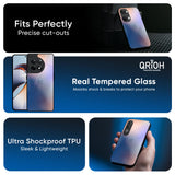 Blue Mauve Gradient Glass Case for OnePlus Nord CE6 lite