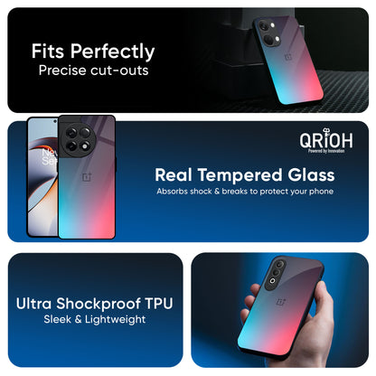 Rainbow Laser Glass Case for OnePlus 13R 5G