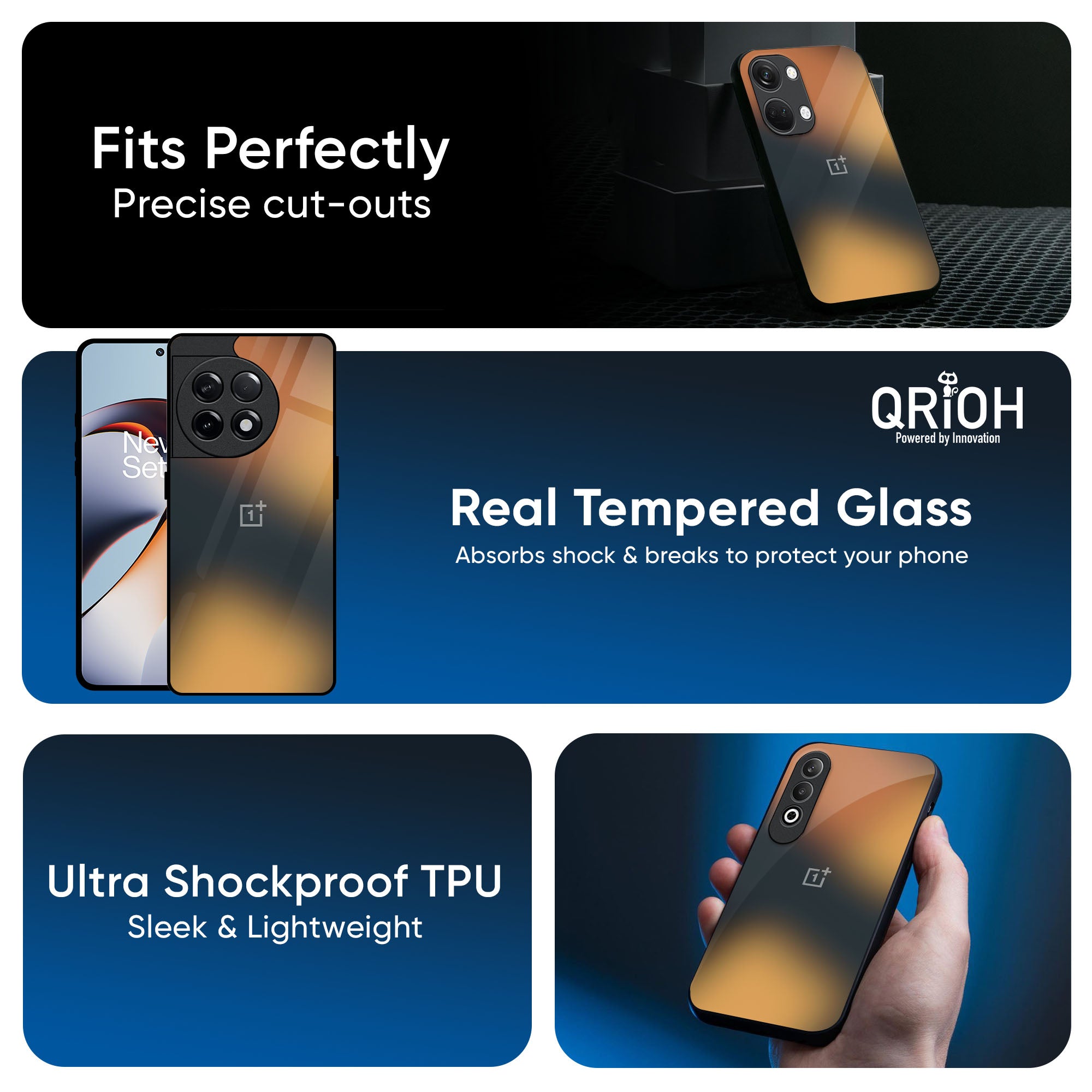 Blurry Art Glass Case for OnePlus Nord CE5 5G
