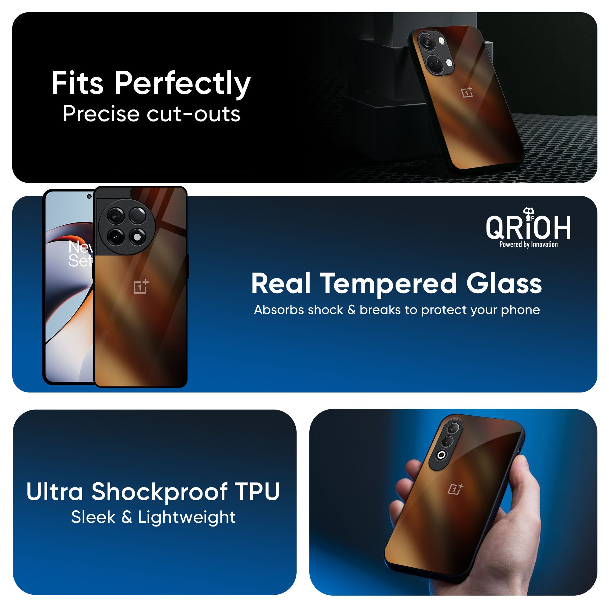 EarthTones Glass Case for OnePlus Nord CE5 5G