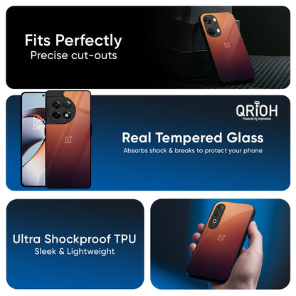 Sunset Background Glass Case for OnePlus 13T 5G