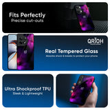 Pink Galaxy Glass Case for OnePlus Nord 6