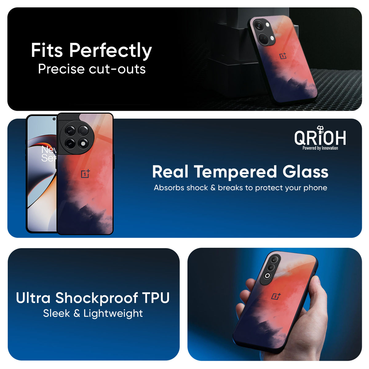 Scary Weather Glass Case for OnePlus 13T 5G
