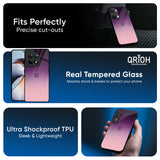 Purple Gradient Glass case for OnePlus Nord CE6 lite