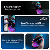 Brushy Color Glass Case for OnePlus Nord 6