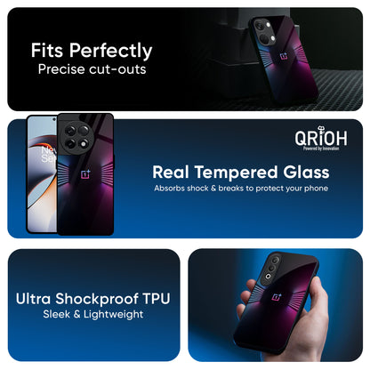 Disco Line Glass Case for OnePlus 15R 5G