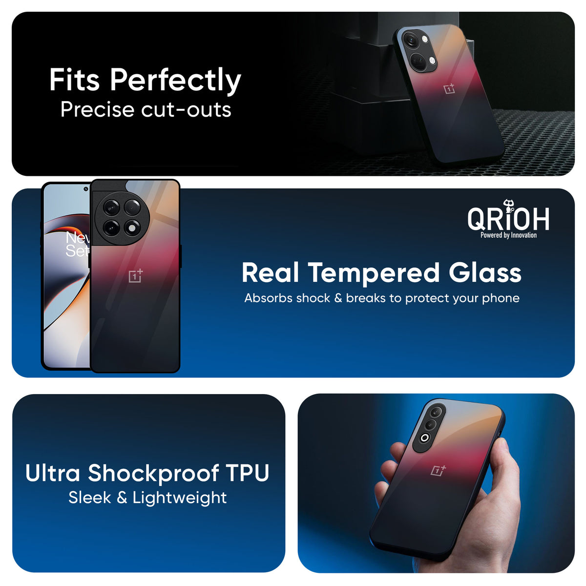 Ocean View Glass Case for OnePlus 13T 5G