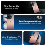Golden Mauve Glass Case for OnePlus Nord 6