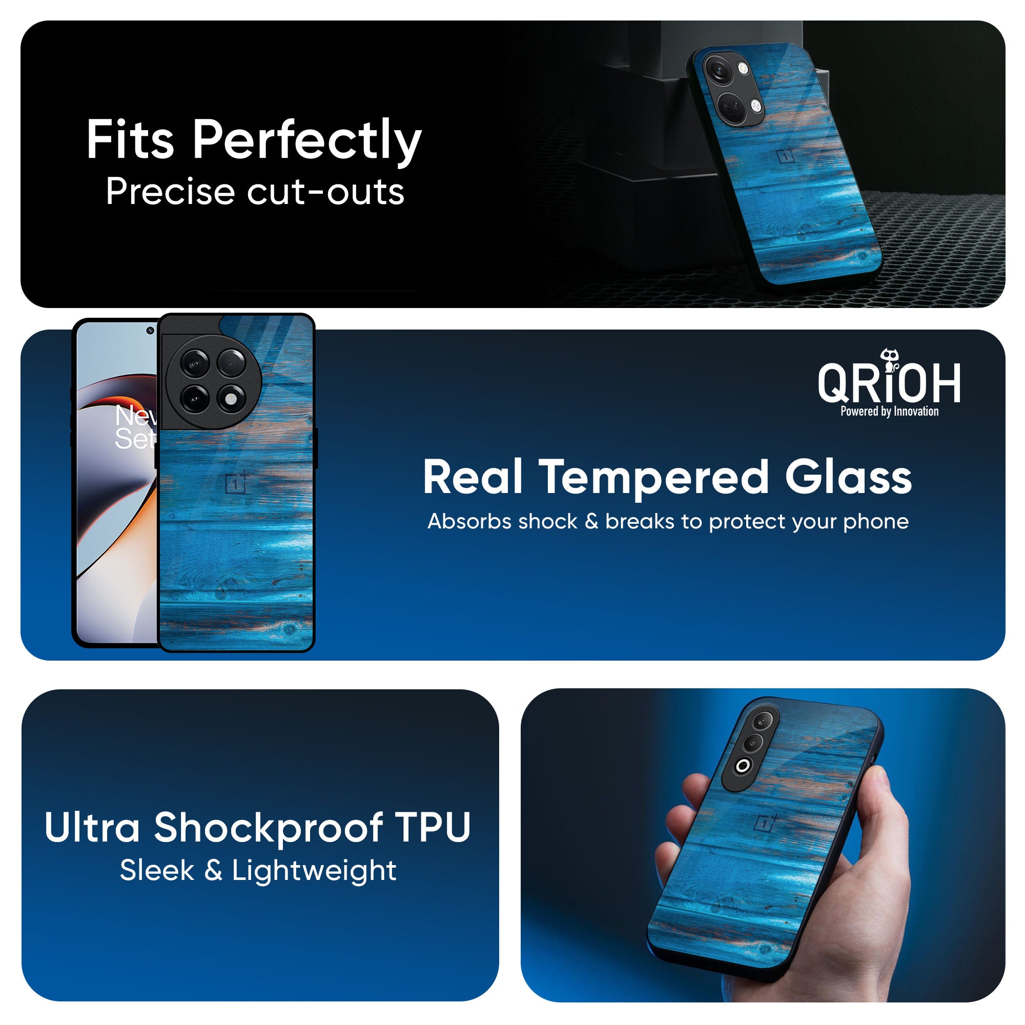 Patina Finish Glass case for OnePlus Nord CE5 5G
