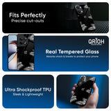 Zealand Fern Design Glass Case For OnePlus Nord CE6 lite