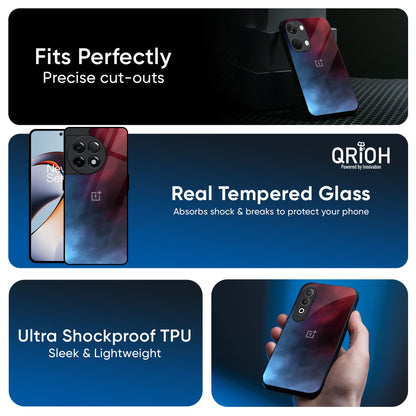 Smokey Watercolor Glass Case for OnePlus 13s 5G