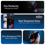 Fine Art Wave Glass Case for OnePlus Nord CE6 lite