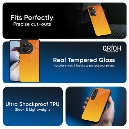 Sunset Glass Case for OnePlus 13R 5G