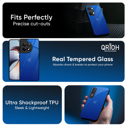 Egyptian Blue Glass Case for OnePlus 13R 5G