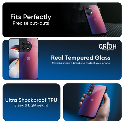 Multi Shaded Gradient Glass Case for OnePlus 13R 5G