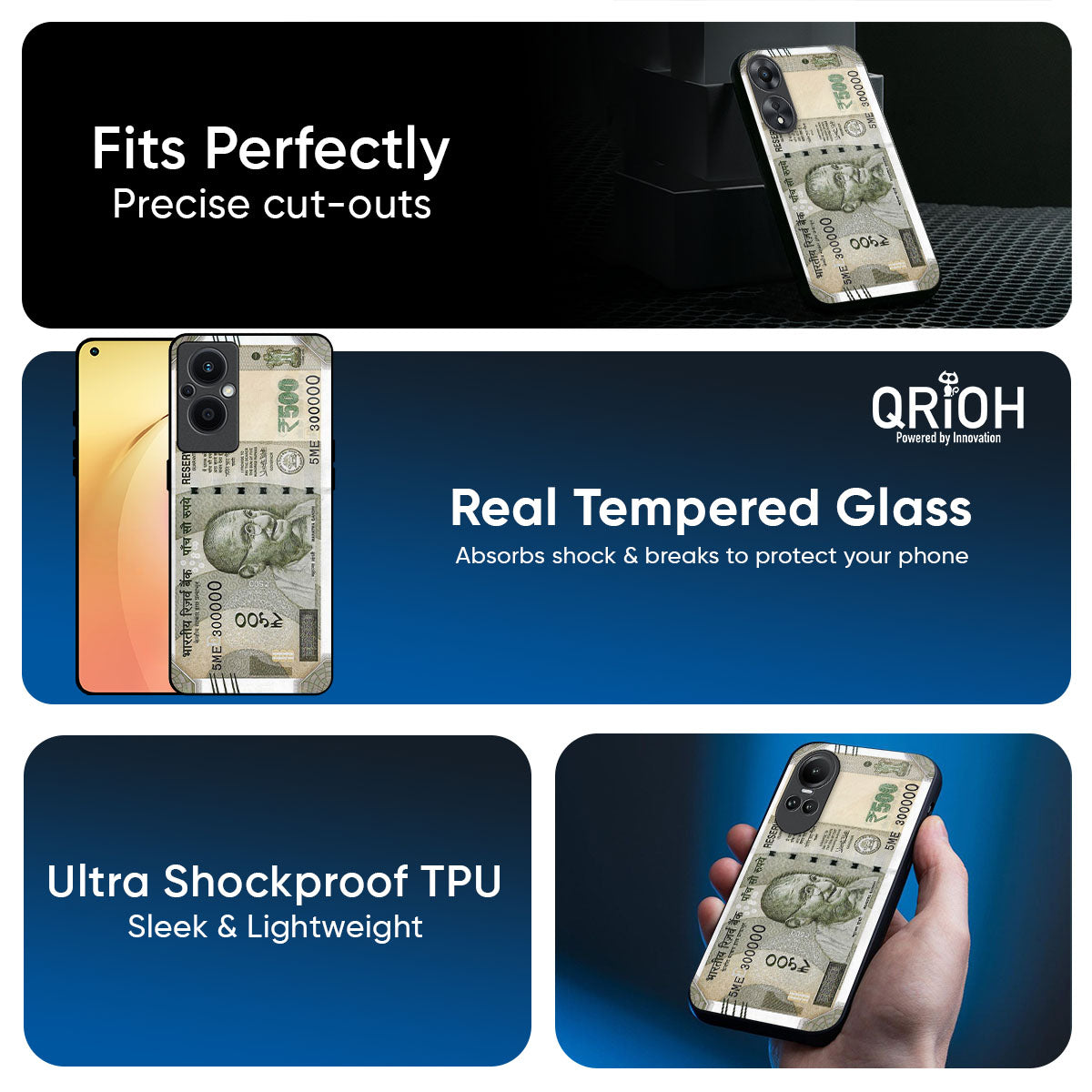 Cash Mantra Glass Case for Oppo K13 Turbo Pro 5G