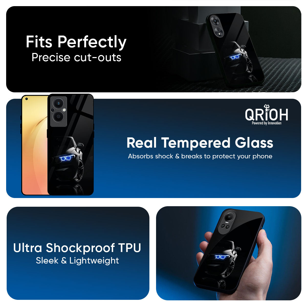 Car In Dark Glass Case for Oppo K13 Turbo Pro 5G