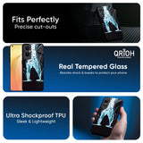 Dark Man In Cave Glass Case for Oppo A6x 5G