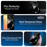 Dark Warrior Hero Glass Case for Oppo Find x8 Pro