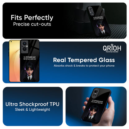 Aesthetic Digital Art Glass Case for Oppo F29 Pro 5G
