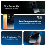 Black Aura Glass Case for Oppo A6 Pro 5G