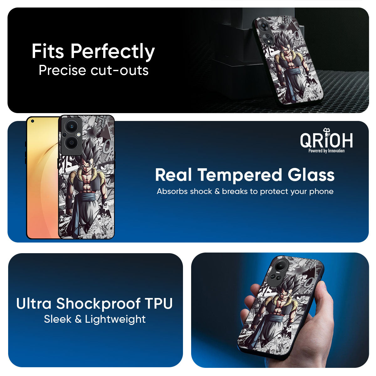 Dragon Anime Art Glass Case for Oppo K13 Turbo Pro 5G