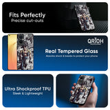 Dragon Anime Art Glass Case for Oppo A6 Pro 5G
