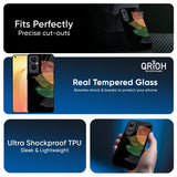 Colorful Leaves Glass Case for Oppo Reno13 5G