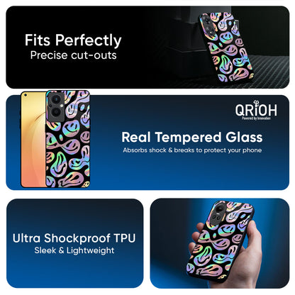 Acid Smile Glass Case for Oppo F29 Pro 5G