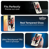 Bape Luffy Glass Case for Oppo Find x8 Pro