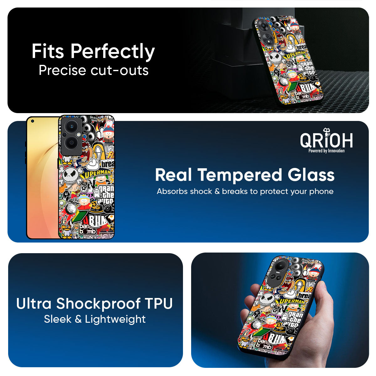 Boosted Glass Case for Oppo K13 Turbo Pro 5G