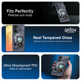 Space Travel Glass Case for Oppo A6 Pro 5G