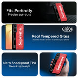 Supreme Ticket Glass Case for Oppo Find x8 Pro