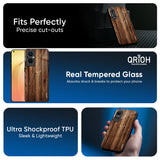 Timber Printed Glass Case for Oppo A6 Pro 5G