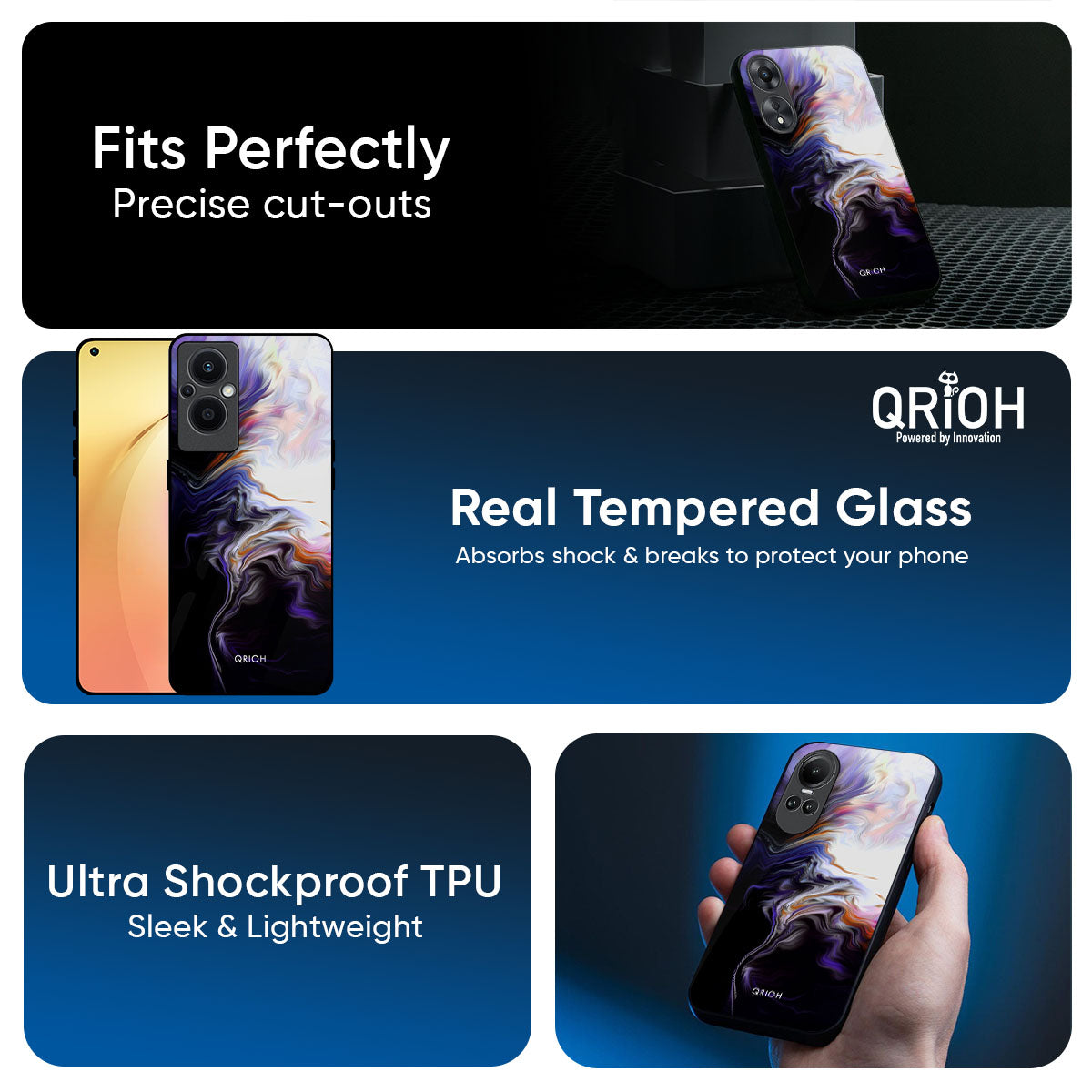 Enigma Smoke Glass Case for Oppo K13 Turbo Pro 5G
