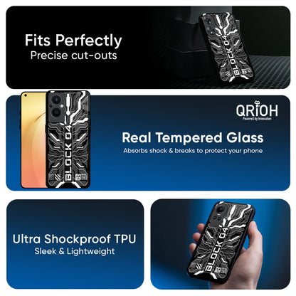 Monochrome Magic Glass Case for Oppo K13 Turbo Pro 5G