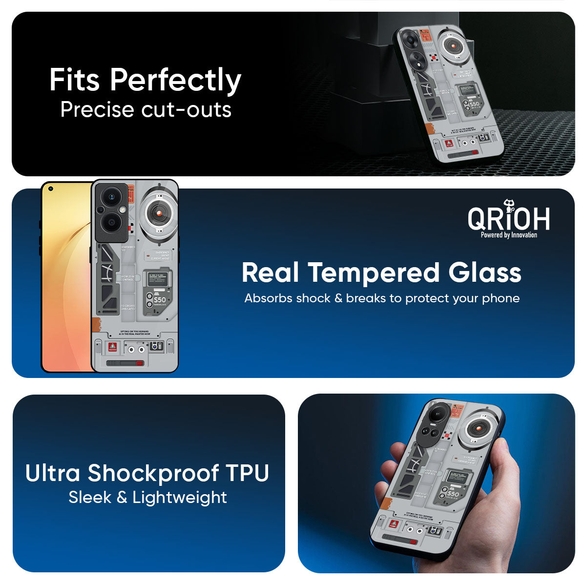 Plasma Shield Glass Case for Oppo K13 Turbo Pro 5G