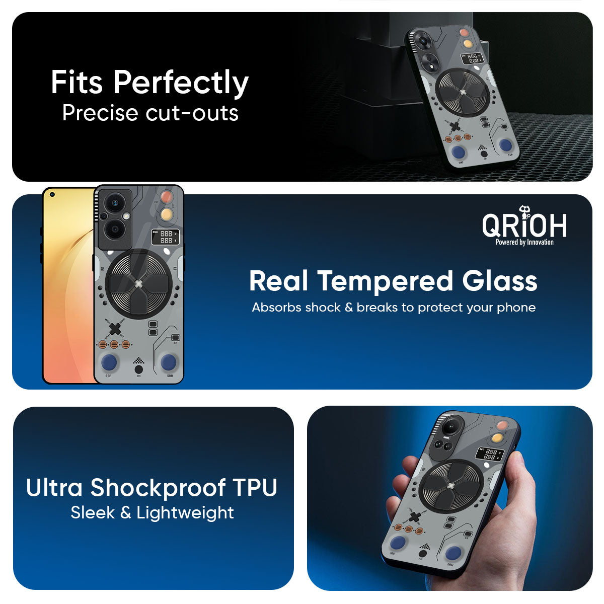 Gaming Gear Glass Case for Oppo K13 Turbo Pro 5G