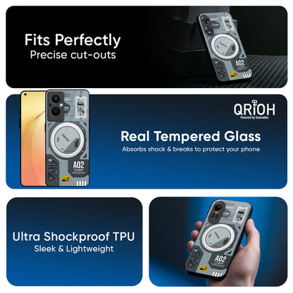 Modern Technology Glass Case for Oppo K13 Turbo Pro 5G