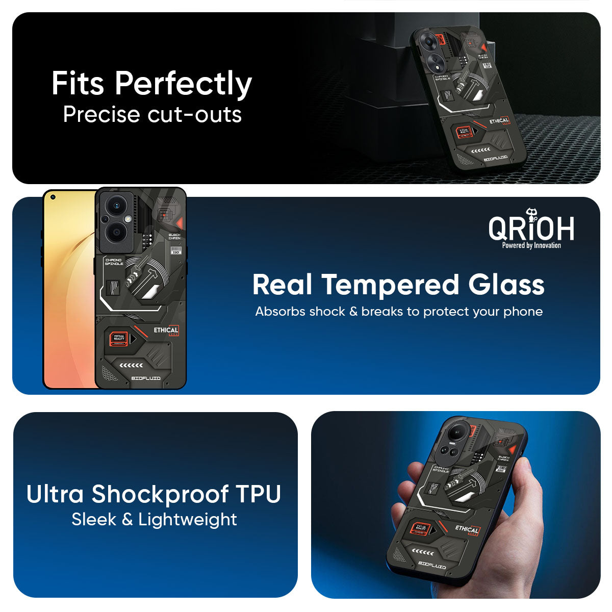 Tech Aesthetics Glass Case for Oppo K13 Turbo Pro 5G