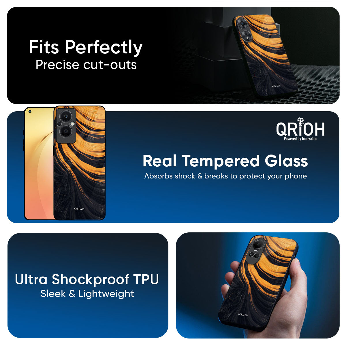 Sunshine Beam Glass Case for Oppo Reno14 5G
